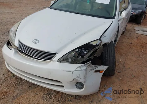 2005 Lexus Es 330 из США, поврежденный, VIN JTHBA30G655105283